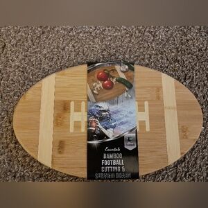 Bambo football Cutting & Serving Board, NWT, 13"X8.25"